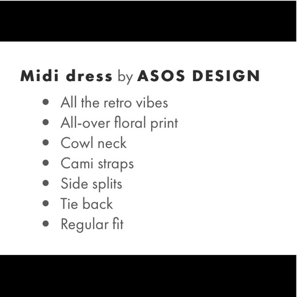 Floral Midi Cowl-neck Slip Dress - Picture 8 of 8